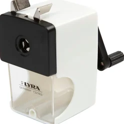 Lyijykynän teroituskone kahvalla