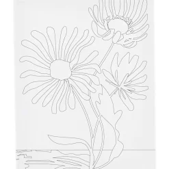 Maalauspohja 24 x 30 cm - Kukkiva kukka