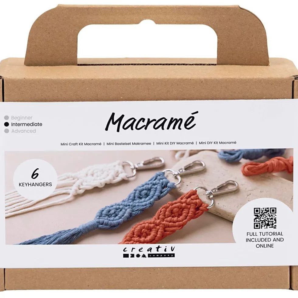 Macramé-setti mini - Avaimenperä