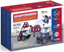 Magformers 26 kpl - Poliisi ja palokunta