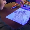 Magic Trace tarvikkeet - Piirrosarkki, 16 kpl