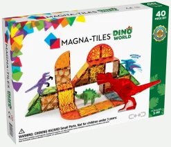 Magna-Tiles | Dino World, 40 kpl