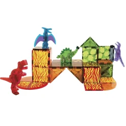 Magna-Tiles | Dino World, 40 kpl