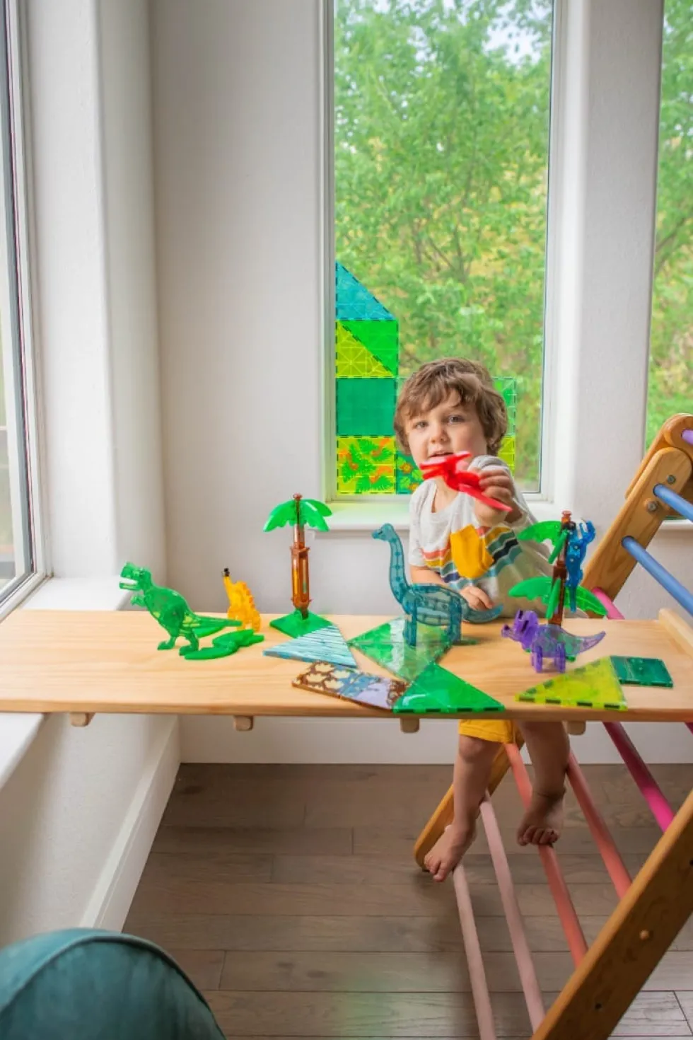 Magna-Tiles | Dino World XL, 50 kpl
