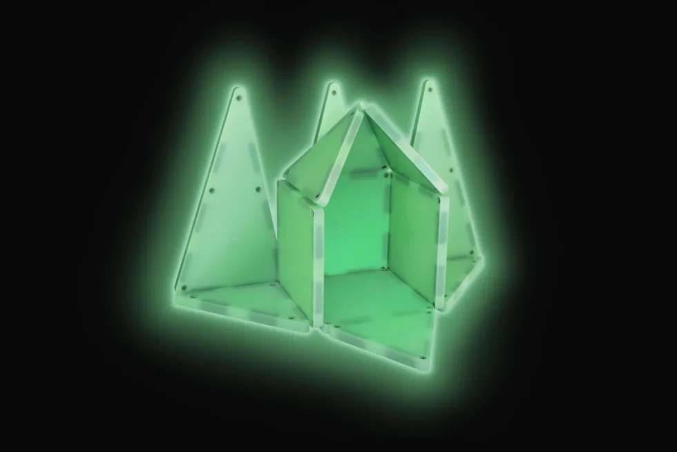 Magna-Tiles | Glow in the dark 16 kpl