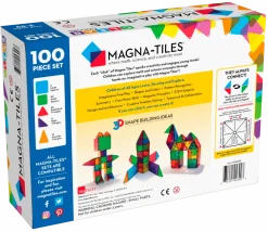 Magna-Tiles | Läpinäkyvät 100 kpl