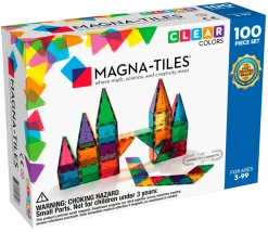 Magna-Tiles | Läpinäkyvät 100 kpl
