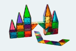 Magna-Tiles | Läpinäkyvät 100 kpl