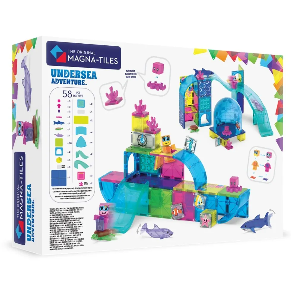 Magna-Tiles | Merilaboratorio, 58 osaa