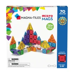 Magna-Tiles | microMAGS Deluxe, 70 kpl