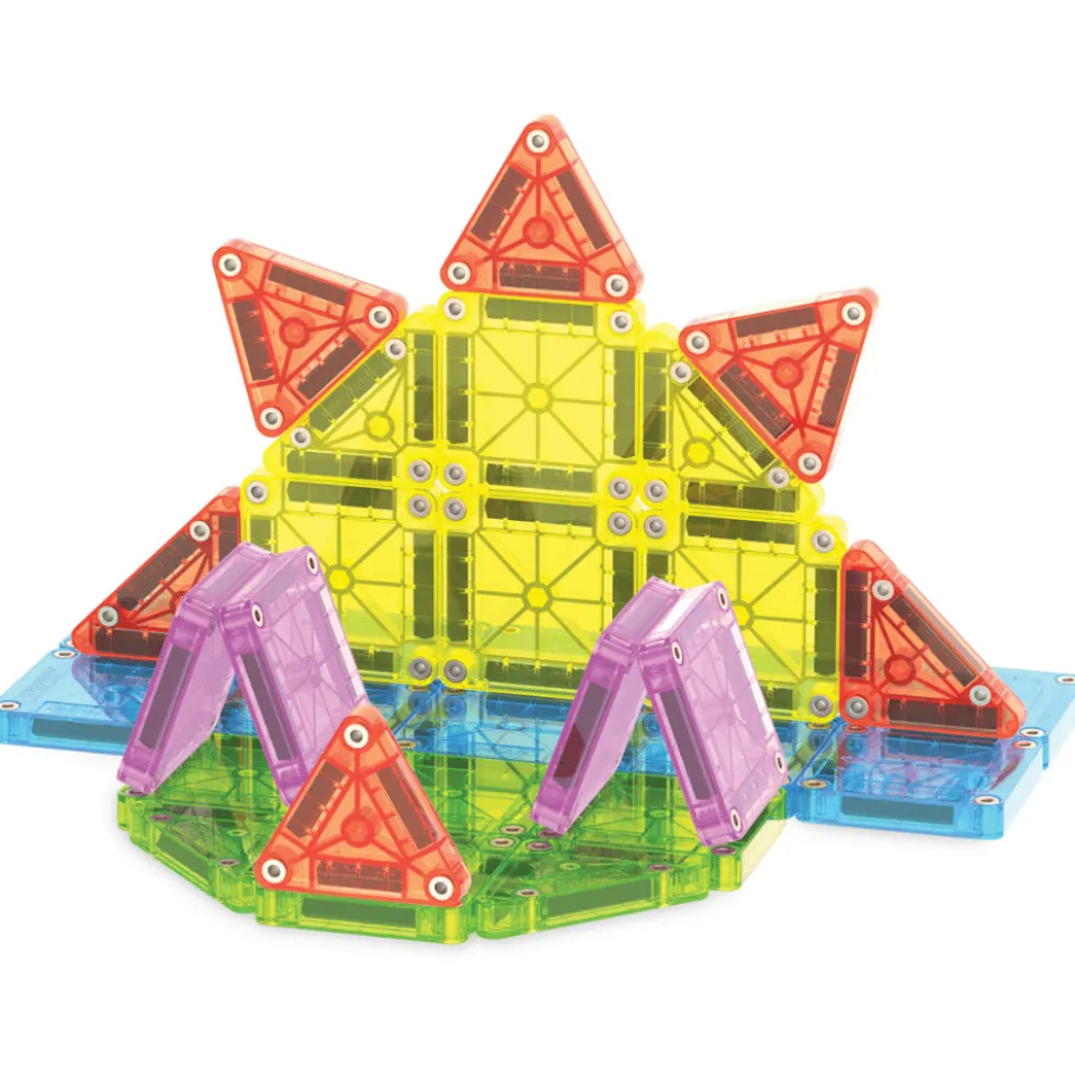Magna-Tiles | microMAGS deluxe -matkasetti, 55 os.