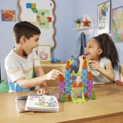 Magna-Tiles | microMAGS deluxe -matkasetti, 55 os.