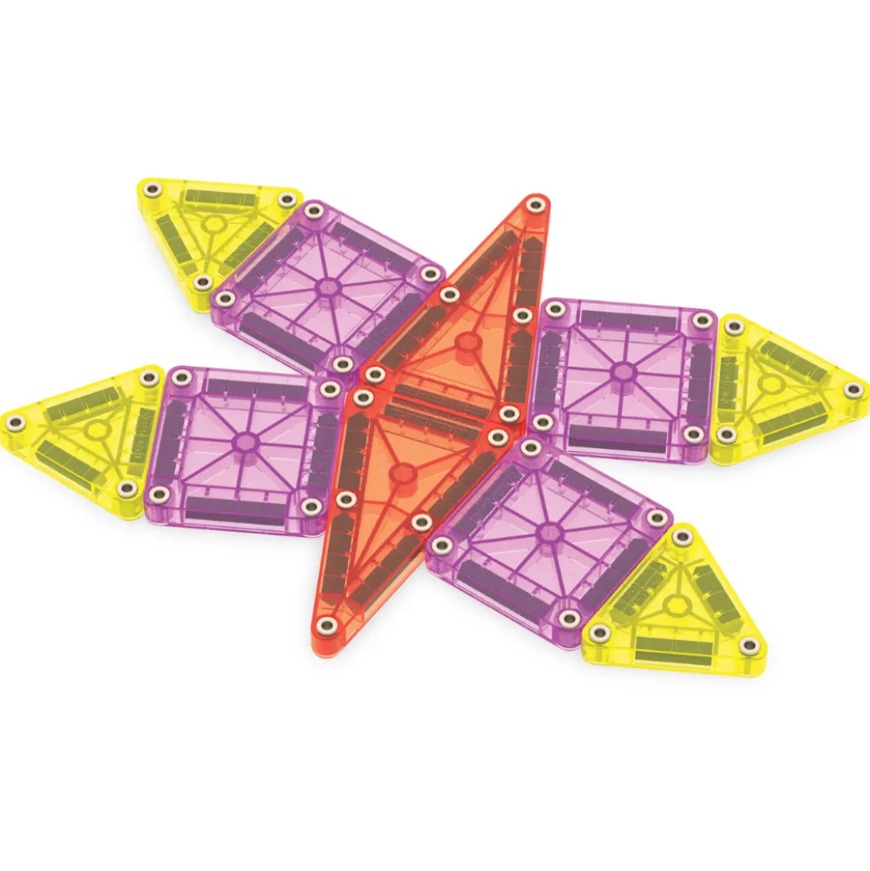 Magna-Tiles | microMAGS deluxe -matkasetti, 55 os.