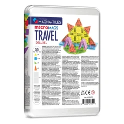 Magna-Tiles | microMAGS deluxe -matkasetti, 55 os.