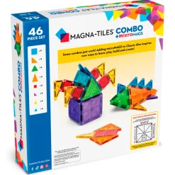 Magna-Tiles | microMAGS kombi, 46 kpl