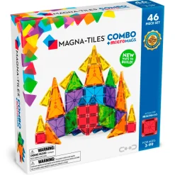 Magna-Tiles | microMAGS kombi, 46 kpl