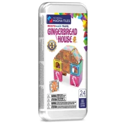 Magna-Tiles | microMAGS Piparkakkutalo, 24 osaa
