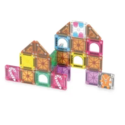 Magna-Tiles | microMAGS Piparkakkutalo, 24 osaa
