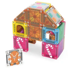 Magna-Tiles | microMAGS Piparkakkutalo, 24 osaa