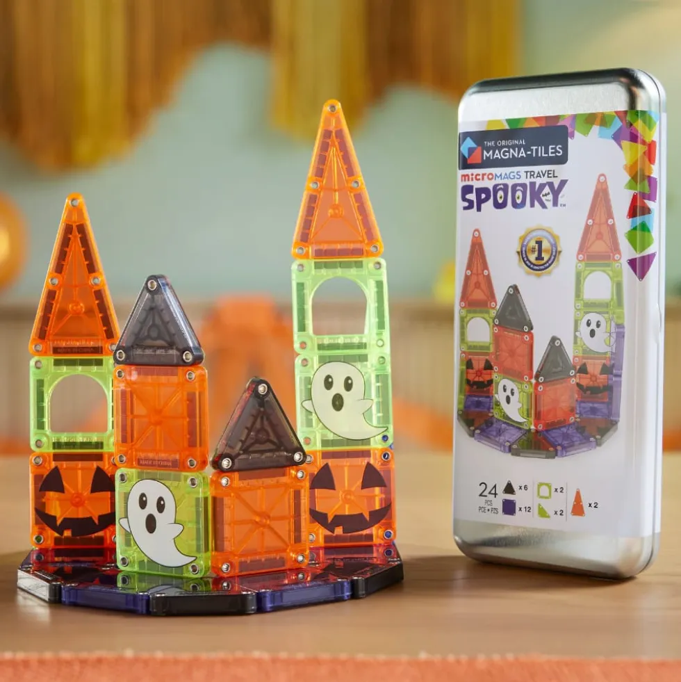 Magna-Tiles | microMAGS Spooky, 24 osaa