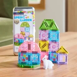 Magna-Tiles | microMAGS Spring Garden, 24 osaa