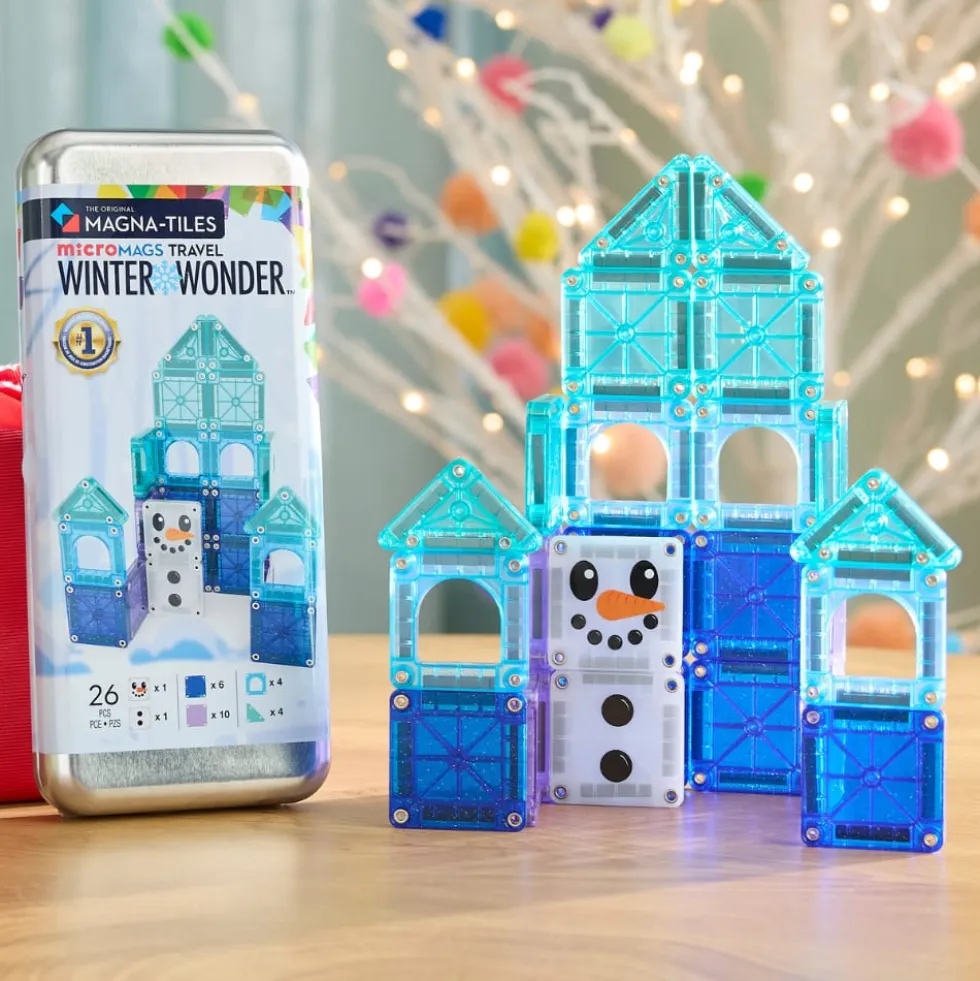 Magna-Tiles | microMAGS Winter Wonderland, 26 osaa