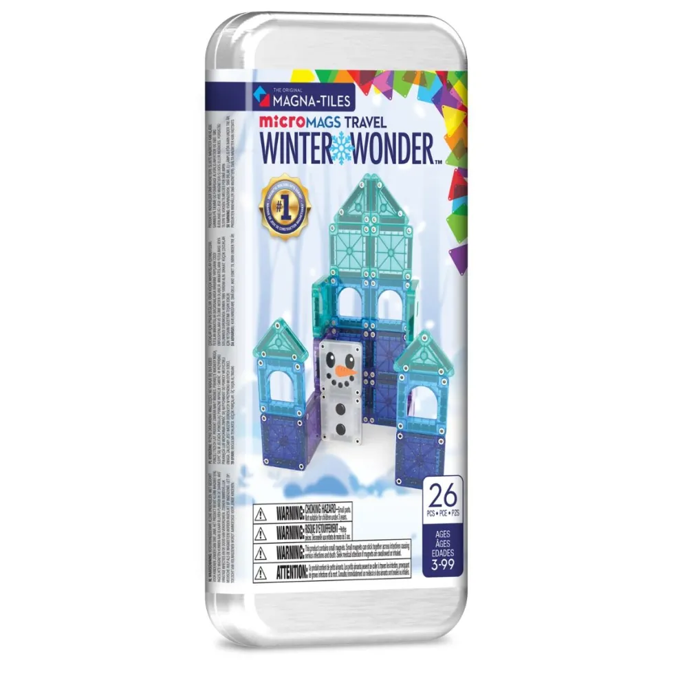 Magna-Tiles | microMAGS Winter Wonderland, 26 osaa