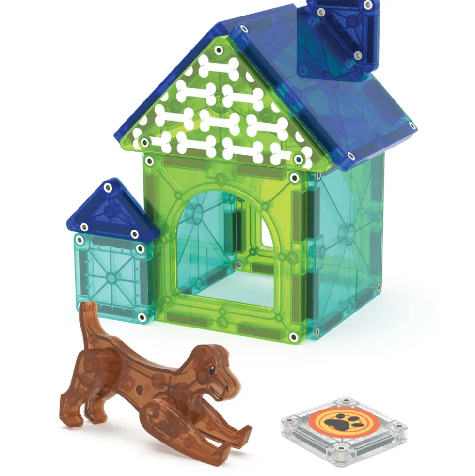 Magna-Tiles | Pieni koirankoppi, 13 osaa