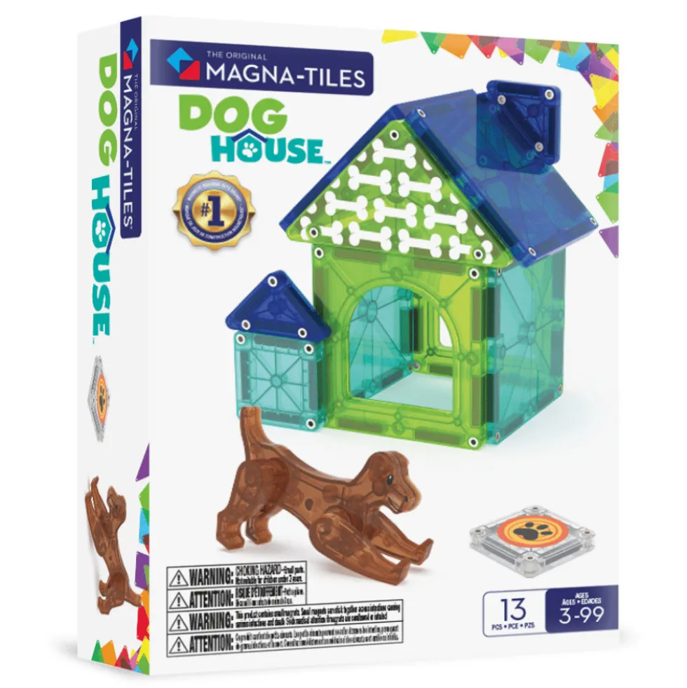 Magna-Tiles | Pieni koirankoppi, 13 osaa