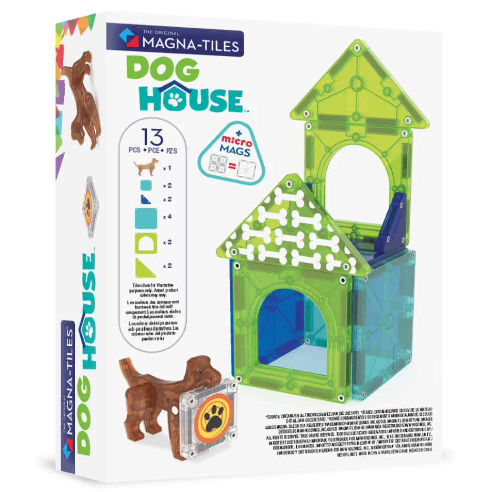 Magna-Tiles | Pieni koirankoppi, 13 osaa