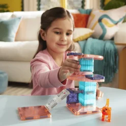 Magna-Tiles | Pieni raapimispuu kissalle, 13 osaa