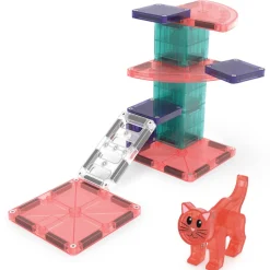 Magna-Tiles | Pieni raapimispuu kissalle, 13 osaa