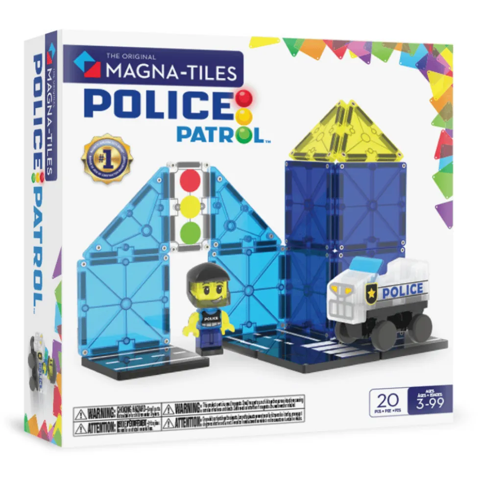 Magna-Tiles | Poliisipartio, 20 osaa