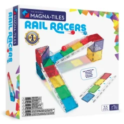 Magna-Tiles | Rail Racers -kuularata, 33 osaa