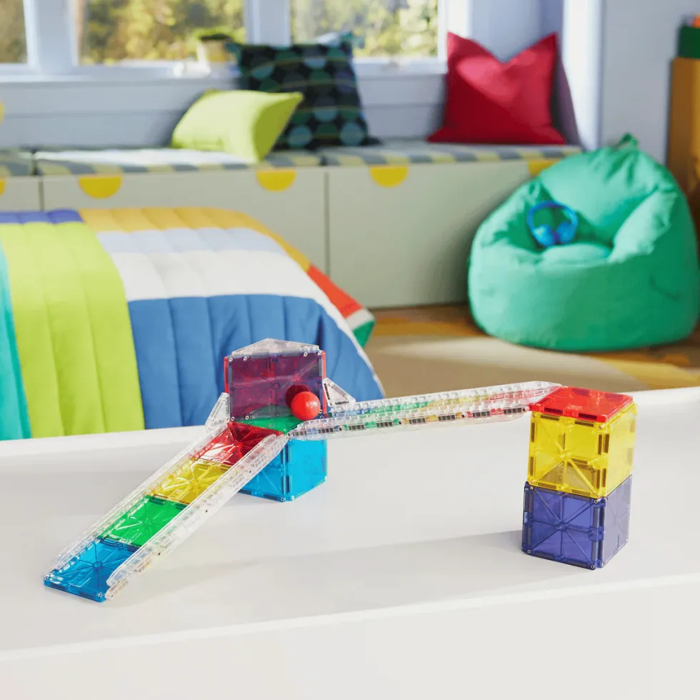 Magna-Tiles | Rail Racers Rail Pack, 8 osaa
