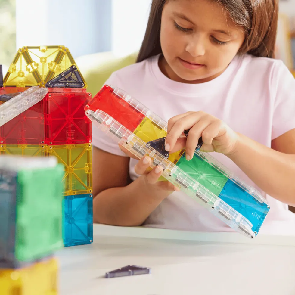 Magna-Tiles | Rail Racers Rail Pack, 8 osaa