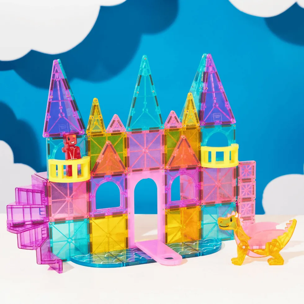 Magna-Tiles | Seikkailulinna Deluxe, 48 kpl