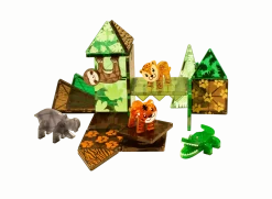 Magna-Tiles | Viidakkoeläimet, 25 kpl