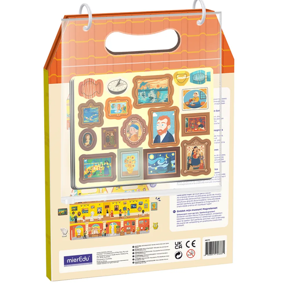 Magneettinen leikkisetti – Museossa