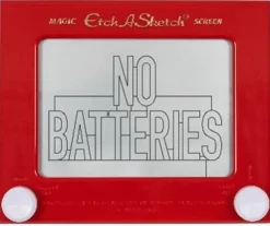 Magneettinen piirustuslevy - Etch A Sketch
