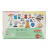 Magneettinen pukeutumisnukke - Peppi Pitkätossu