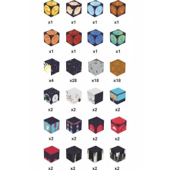 Magneettipalikat – Avaruus, 100 kpl