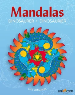 Mandala Värityskirja - Dinosaurukset