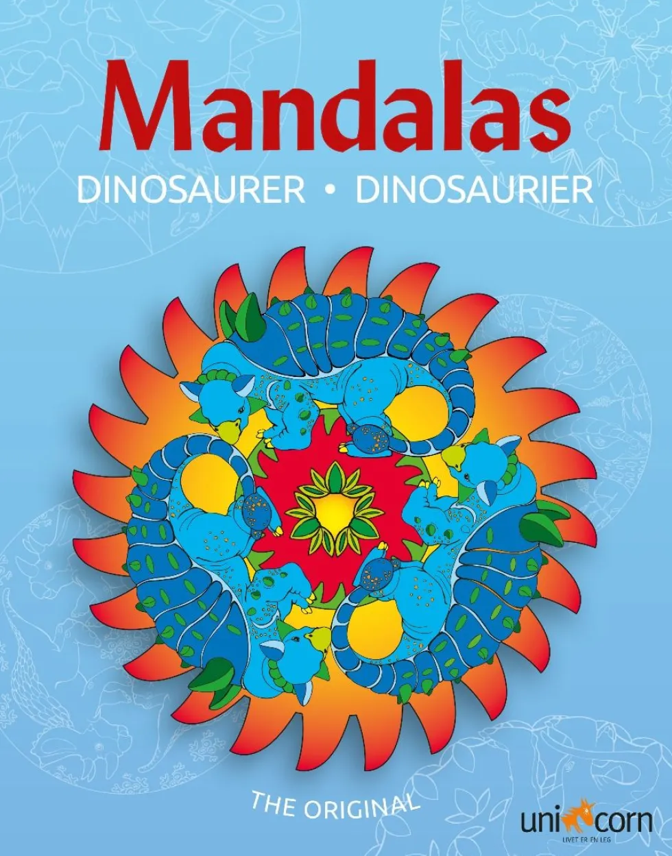 Mandala Värityskirja - Dinosaurukset