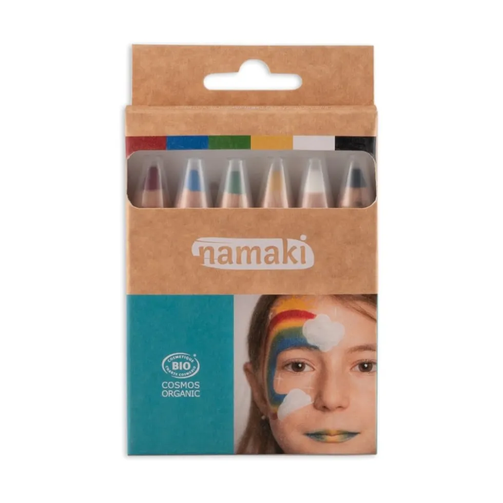 Meikkikynät - Sateenkaari, 6 kpl