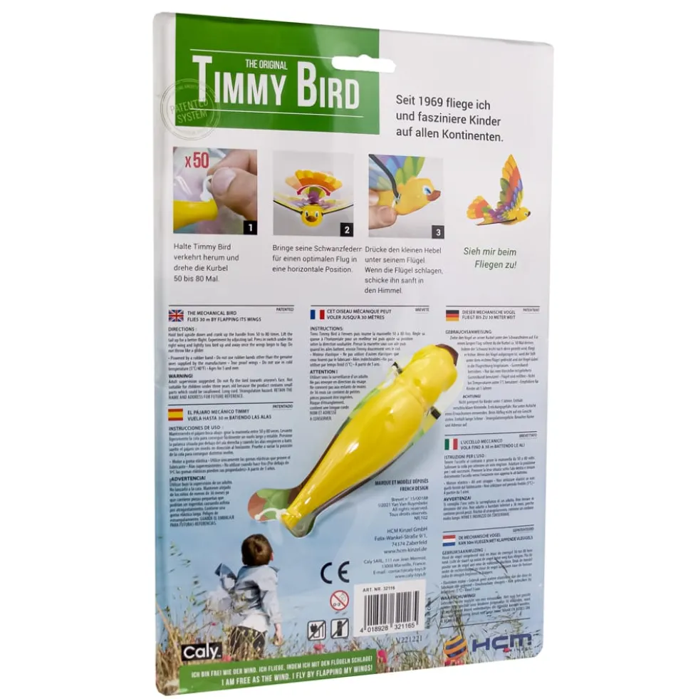 Mekaaninen lintu - Timmy Bird