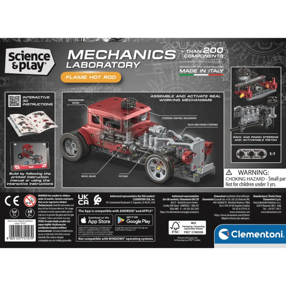 Mekaniikkalaboratorio – Flame Hot Rod