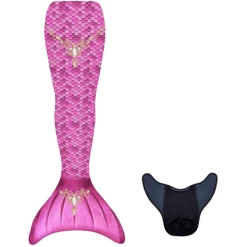 Merenneidon pyrstö + uimaevä, Princess (XS + S)