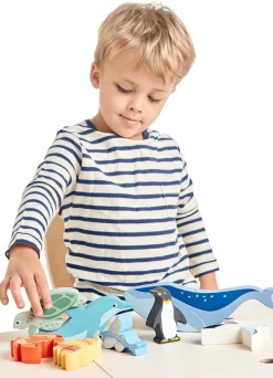 Merieläimet puusta, 10 osaa