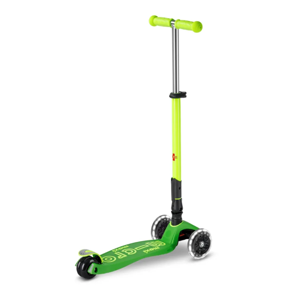 Micro – Maxi Deluxe Taitettava LED, Neon Green